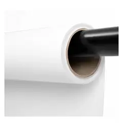 GENERICO - Fondo de papel cartulina fotográfico BLANCO 2.7 ×10 metros