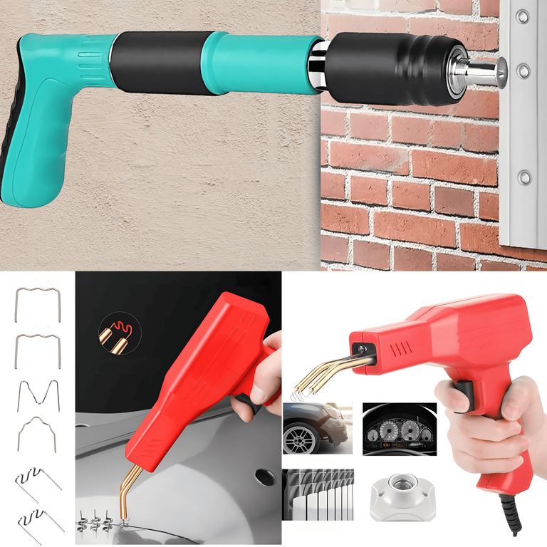 Pistola de Clavos + Soldador Plástico Para Todo Tipo de Proyectos