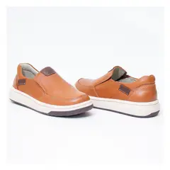 CALZADOS ALITO - Mocasin de cuero niño 35089