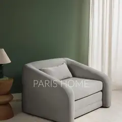 GENERICO - Sofá Cama 1 Cuerpo Foldz Tejido - Gris Oscuro