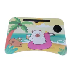 GENERICO - Mesa de laptop Capibara plegable multifuncional- Capibara Playa