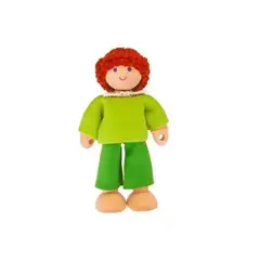 VOILA - Personaje Niño Occidental con ropa verde