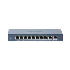 HIKVISION - Switch Fast Ethernet 8 Port Poe + 2 UPLINK DS-3E0310HP-E