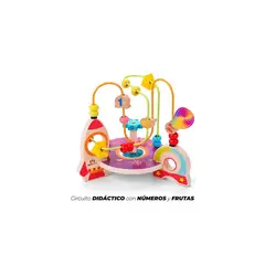 GENERICO - Juego Didáctico Circuito Numérico Base de Madera