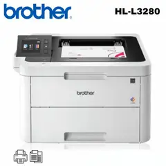 BROTHER - Impresora HL-L3280CDW Laser Color Duplex Wifi