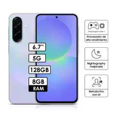 SAMSUNG - Celular Galaxy A36 5G 8GB RAM 128GB Morado