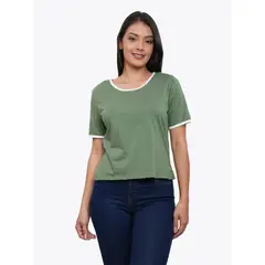 GENERICO - POLO MANGA CORTA MUJER AZAYU