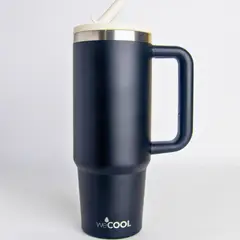 WECOOL - Spill Free Mug 30oz- Negro