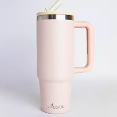 WECOOL - Spill Free Mug 30oz- Coral