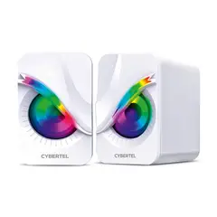 CYBERTEL - Parlante Multimedia Gamer RGB 2.0 Exxpert - CBX S301