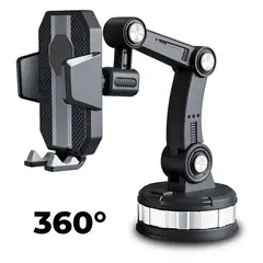 GENERICO - Porta Celular 360° Plegable Tableros y Parabrisas