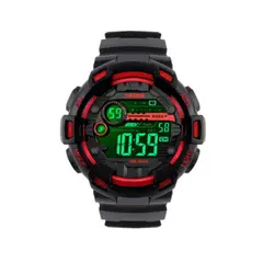 SKMEI - RELOJ HOMBRE DIGITAL 1243 NEGRO ROJO