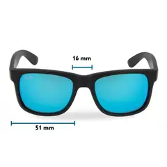 GENERICO - LENTES DE SOL PROTECCION UV400 JUSTIN 4165 CELESTE