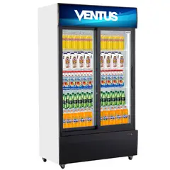VENTUS - Visicooler de 2 Puertas de 800 Litros Frio Forzado VC-800L -