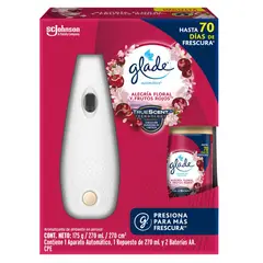 GLADE - Aromatizador Automático Floral Frutos Rojos 270ml