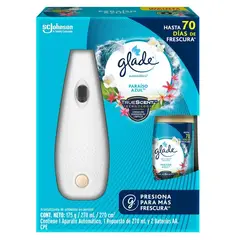 GLADE - Aromatizador Automático Paraíso Azul 270ml