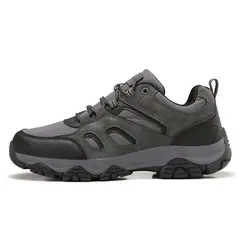 SHANDIAN - Zapatillas de Trekking para hombres Negro