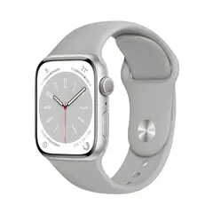 GENERICO - CORREA DE SILICONA PARA WATCH 38-40-41 MM GRIS