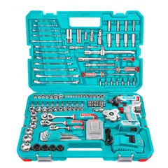 TOTAL TOOLS - Llave de impacto 500nm + 152 herramientas Total