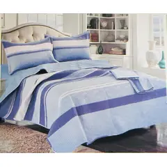 MINGDA - Set de Cubrecama 2pz + Sabanas + Fundas 5 Piezas 100% Algodón