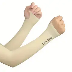 GENERICO - Manga de Brazo Crema con Protección UV