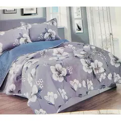 MINGDA - Set de Cubrecama 2 Pz + Sabanas + Fundas 100% Algodón