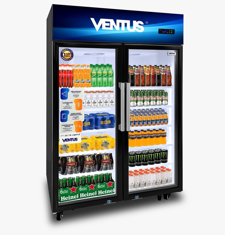 Visicooler Turbo Cooling 2 Puertas 750Lts -VENTUS