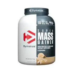 DYMATIZE - Ganador de peso Super Mass Gainer 6lb - - Gourmet Vainilla