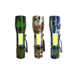 GENERICO - Linterna de mano LED Táctica CN-7155A