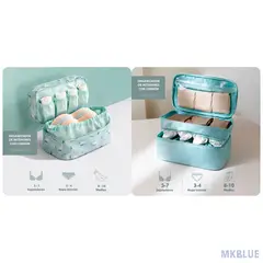 GENERICO - PACK 2 UNID. ORGANIZADOR MULTIFUNCIONAL DE ROPA INTERIOR PARA VIAJES