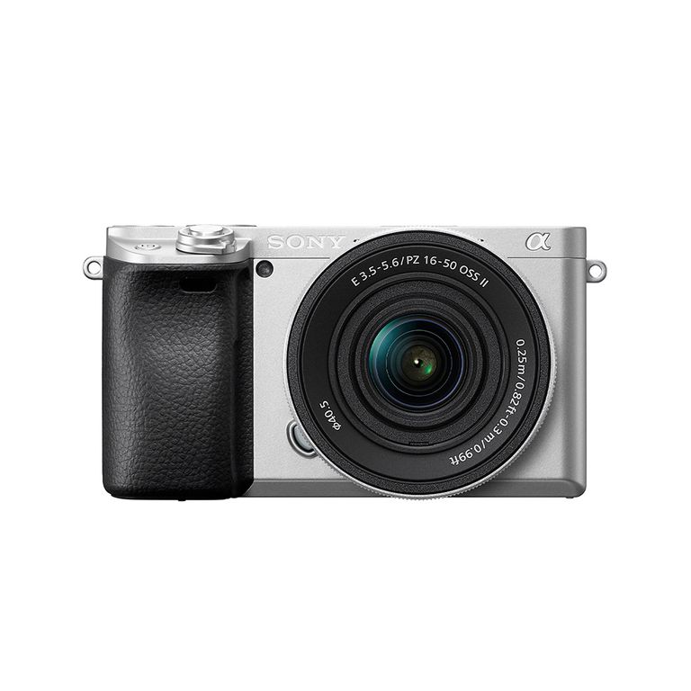 Cámara Alpha ILCE-6400K Mirrorless con Lente 16-50mm II Silver