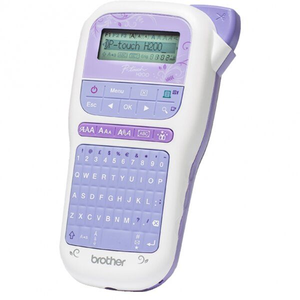 Rotuladora Portatil P-touch PT-H200 Lila