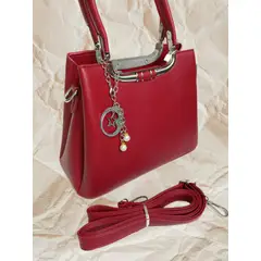 GENERICO - CARTERA BOLSO DE MANO MORRAL TOTE BAG ROJO