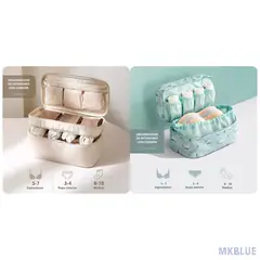 GENERICO - PACK 2 UNID. ORGANIZADOR MULTIFUNCIONAL DE ROPA INTERIOR PARA VIAJES