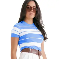 GENERICO - Polo Mujer Hilo New Ecoshoping 359G-17 Color Turquesa