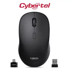 CYBERTEL - Mouse Inalambrico BEATNIK 3 CYB M704-3M BT WIFI Recargable