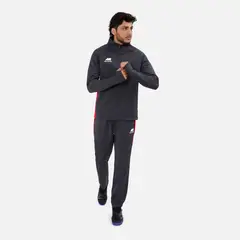 NEW ATHLETIC - Buzo Reflex45 Plomo Con Rojo Hombre