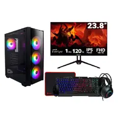 RYZEN - COMPUTADORA COMPLETA 5 5 5600GT, RAM 16GB, SSD 1TB, MONITOR TEROS 24 FHD, COMBO TEROS