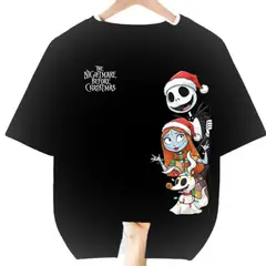GENERICO - Polos Navidad Jack Skellington Christmas - Tallas desde 4 hasta XL