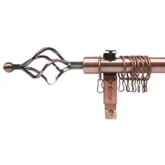SALA FABULOSA - Tubo graduable de cortina extendible de 1.10 a 2 mts - Bronce