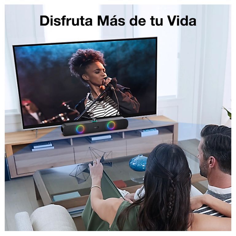 Parlante soundbar Bluetooth Portatil Inalambrica Recargable 1HORA