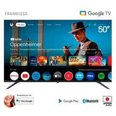 GENERICO - TELEVISOR JVC 50 UHD 4K GOOGLE TV LT-50KB538