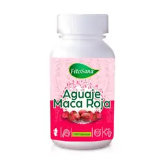 FITOSANA - Aguaje con Maca Roja - Belleza 100 Cápsulas -