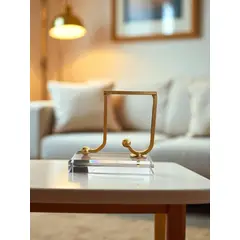 CONCEPTS LIFE - Adorno de Escritorio Nota Musical 12x04x12 cm