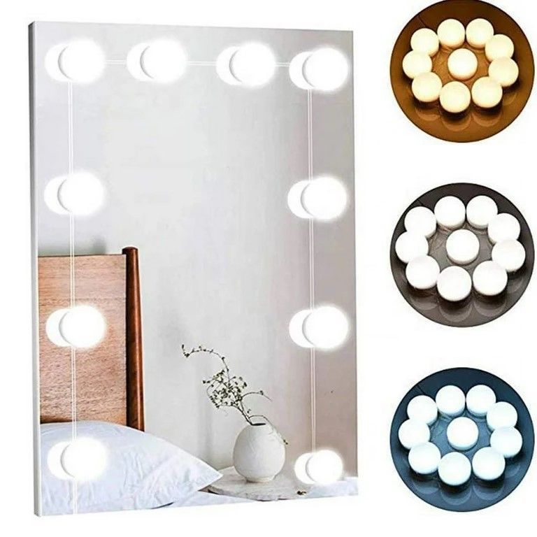 Luces Led Para Espejo Bombillas para Tocador 10 Bombillas