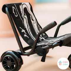 CHIBI CHIBI - Carrito Kart para niños - Negro