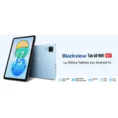 BLACKVIEW - Tablet Tab 60 WIFI 10.1" 128GB+12GB RAM - Color Azul
