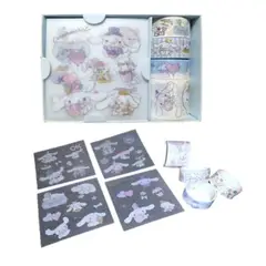 SANRIO - BOX STIKER CINAMORROL CELESTE
