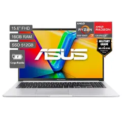 Laptop Vivobook Ryzen 7 5825U 16GB RAM 512GB SSD 15.6FHD Win11 - M1502YA-NJ572W