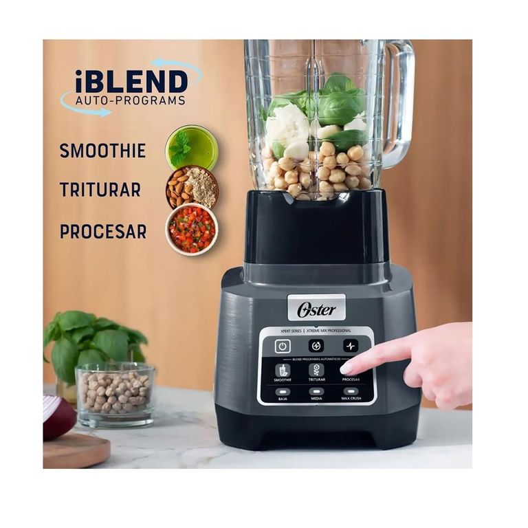 LICUADORA CON PROGRAMAS XTREME MIX IBLEND BLSTXPG-BW 2 LTS